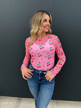 Load image into Gallery viewer, PREORDER: Valentines Dress It Up Mesh Tops in Two Prints
