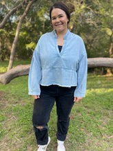 Load image into Gallery viewer, PREORDER: Dylan Denim Blouse
