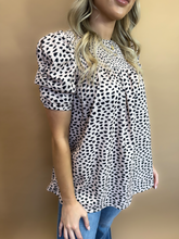 Load image into Gallery viewer, Noel Animal Print Top
