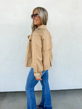 Load image into Gallery viewer, PREORDER: Rossi Crop Trench Coat in Four Colors
