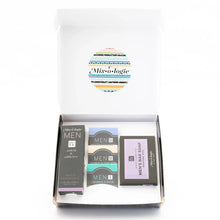 Load image into Gallery viewer, PREORDER: Men&#39;s Gift Set Duo in Four Scents
