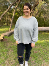 Load image into Gallery viewer, PREORDER: Thinking It Over Waffle Knit Pullover in Three Colors
