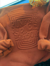 Load image into Gallery viewer, PREORDER: Pumpkin Spice Corn Maze Embossed Sweatshirt
