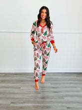 Load image into Gallery viewer, PREORDER: Long Sleeve Holiday Jogger Pajama Sets in Eight Prints
