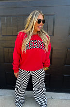 Load image into Gallery viewer, PREORDER: Merry Checkered Sweatshirt
