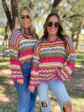 Load image into Gallery viewer, PREORDER: Abilene Crochet Sweater
