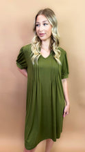 Load image into Gallery viewer, Bianca Dress in Olive
