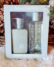 Load image into Gallery viewer, Beauty Creations Fragrance Mist &amp; Lotion Sets
