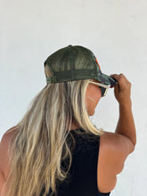 Load image into Gallery viewer, PREORDER: Lucky Camo Trucker Hat
