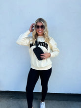 Load image into Gallery viewer, PREORDER: Margs Sherpa Letter Sweatshirt
