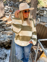 Load image into Gallery viewer, PREORDER: Kadie Stripe Knit Sweater in Four Colors
