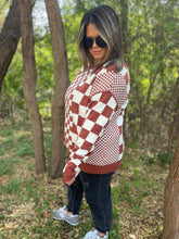 Load image into Gallery viewer, PREORDER: All Checkered Out Sweater in Four Colors
