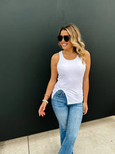 Load image into Gallery viewer, PREORDER: Gabby Side Slit Tank in Four Colors
