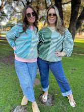 Load image into Gallery viewer, PREORDER: Step By Step Stripe Sweatshirt in Four Colors
