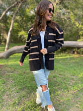 Load image into Gallery viewer, PREORDER: Brooks Striped Cardigan
