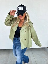 Load image into Gallery viewer, PREORDER: Rossi Crop Trench Coat in Four Colors

