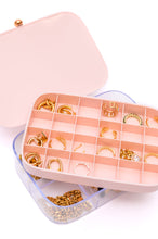 Load image into Gallery viewer, All Sorted Out Jewelry Storage Case in Pink
