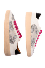 Load image into Gallery viewer, Another Round Sneakers in Silver Sequins
