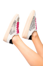 Load image into Gallery viewer, Another Round Sneakers in Silver Sequins
