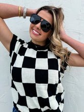Load image into Gallery viewer, PREORDER: Sidni Checkered Sweater in Two Colors
