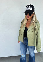 Load image into Gallery viewer, PREORDER: Rossi Crop Trench Coat in Four Colors
