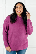 Load image into Gallery viewer, Basically My Favorite Hooded Pullover in Light Plum
