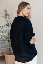 Load image into Gallery viewer, Because I Said So Dolman Sleeve Top in Black
