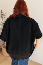 Load image into Gallery viewer, Because I Said So Dolman Sleeve Top in Black
