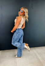 Load image into Gallery viewer, PREORDER: Charlie Cinch Hem Wide Leg Jeans
