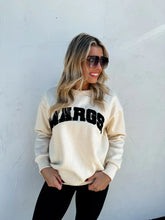 Load image into Gallery viewer, PREORDER: Margs Sherpa Letter Sweatshirt
