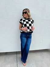 Load image into Gallery viewer, PREORDER: Sidni Checkered Sweater in Two Colors
