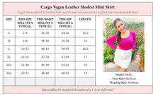 Load image into Gallery viewer, PREORDER: Campbell Cargo Vegan Leather Mini Skirt in Two Colors
