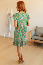 Load image into Gallery viewer, Can&#39;t Fight the Feeling Floral Dress in Green
