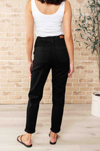 Load image into Gallery viewer, Carmen Double Cuff Joggers in Black
