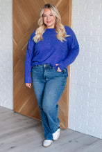 Load image into Gallery viewer, Casual Tuesday Ribbed Knit Sweater in Bright Blue
