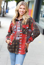 Load image into Gallery viewer, All I Have Hunter Green Plaid Jacquard Oversize Shacket
