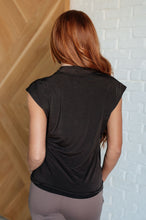 Load image into Gallery viewer, Classic Surplice Front Top in Chocolate
