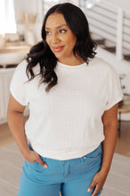 Load image into Gallery viewer, Clearly Classic Short Sleeve Top in White
