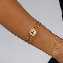 Load image into Gallery viewer, PREORDER: Custom Mini Radiant Initial Cuff
