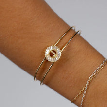 Load image into Gallery viewer, PREORDER: Custom Mini Radiant Initial Cuff
