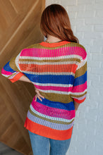 Load image into Gallery viewer, Deep Thoughts Striped Loose Knit Top
