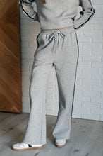 Load image into Gallery viewer, Don't Get Stuck Stripe Detail Sweatpants

