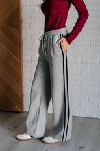 Load image into Gallery viewer, Don't Get Stuck Stripe Detail Sweatpants
