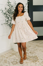 Load image into Gallery viewer, Dream a Little Dream Embroidered Dress
