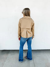 Load image into Gallery viewer, PREORDER: Rossi Crop Trench Coat in Four Colors
