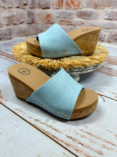 Load image into Gallery viewer, Belinda Denim Wedge
