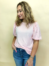 Load image into Gallery viewer, Angelica Embellished Top In Pink
