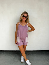 Load image into Gallery viewer, PREORDER: Taylor Stripe Pocket Romper in Four Colors
