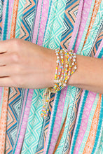 Load image into Gallery viewer, Multicolor Beaded Adjustable Rope Bracelet
