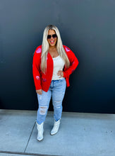 Load image into Gallery viewer, PREORDER: Be Mine Sequin Heart Cardigan in Three Colors

